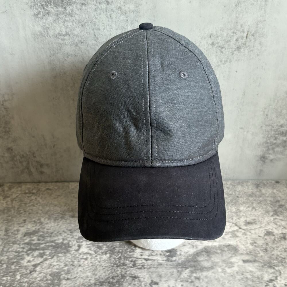 Lululemon Adjustable Hat Gray Black Athletic Cap Unisex